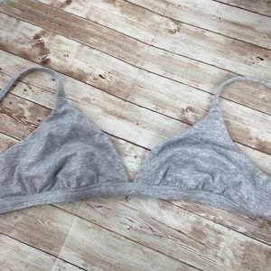 Skims Triangle Cotton Bra